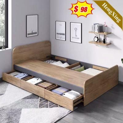 Wood Factory Hotel Student Furniture Drawer Cabinet Single King Folding Base Home Frame Massage Adjustable Beds
