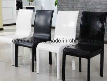 Eat Chair Contracted Eat Desk and Chair of High Quality Leather Crocodile Restaurant Hotel The Hotel Visitor Reception Chair Wholesale (M-X3568)
