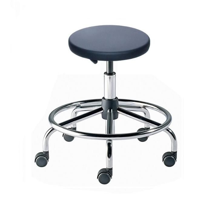 PU Leather Cleanroom ESD Chairs Electrostatic Sensitive Areas