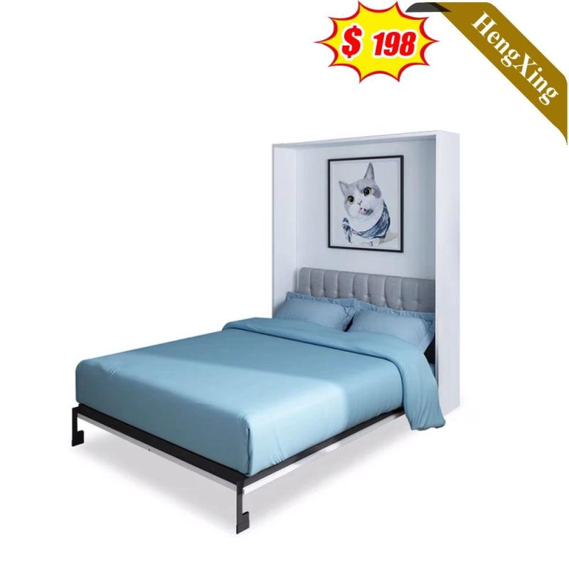 Customized Color Kids Bedroom Furnituresets Folding Save Space Wood Murphy Wall Beds