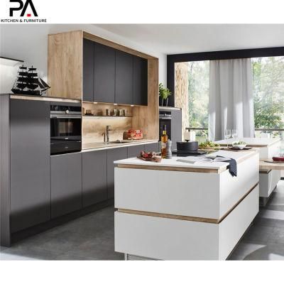 High End Knock Down Melamine Premium Italy Kitchen Cabinet