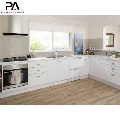 House Furniture White Wooden Base Kitchen Cabinet