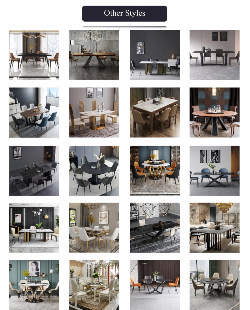 Modern Restaurant Furniture Luxury Wood Frame Velvet Dining Chair