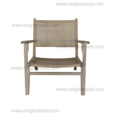 Elegant Rattan Upholstery Furniture Nature Ash Rattan Leisure Chair