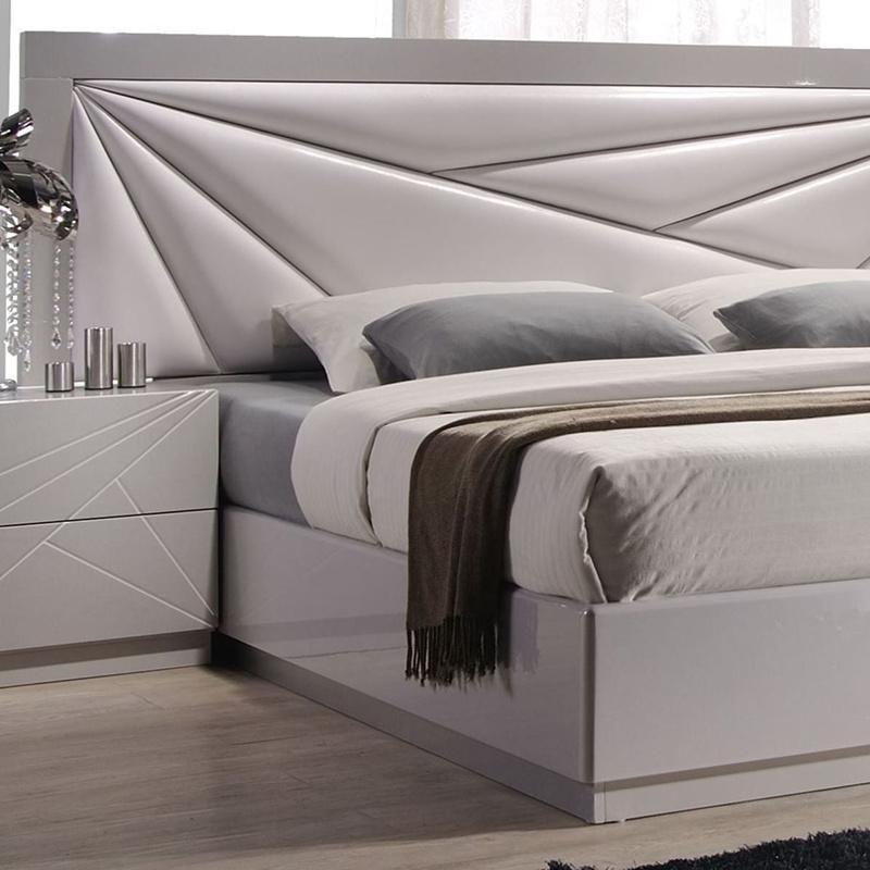 Modern European Style Furniture Fashionable Bedroom Furniture Set King Bed