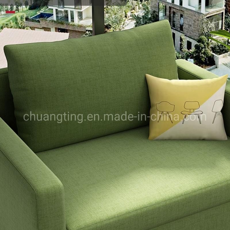 Manufacturer Supplier Home Furniture Modern Style Fabric Sofa Bed