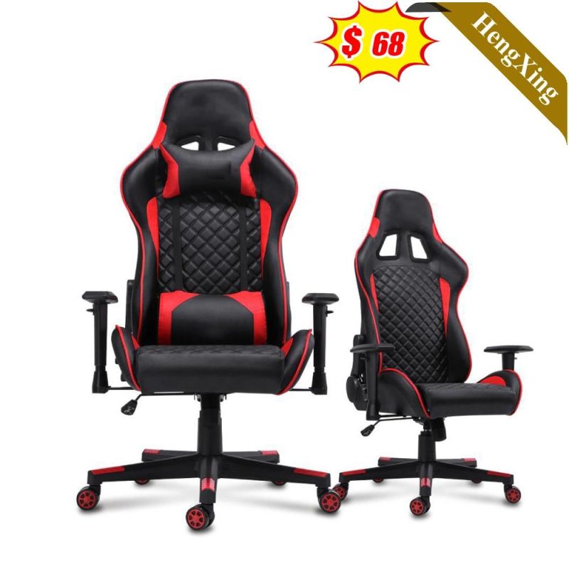 2021 Popular Genuine Leather New Design Custom High Back Gaming Chair with Nylon Base