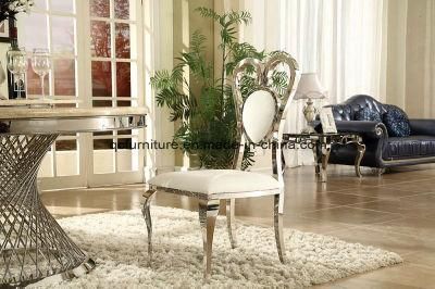 Wedding Events Silver Stainless Steel Chair for Hotel Banquet
