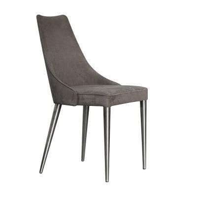 Modern Home Velvet Furniture Upholstered Leather Dining Chairs