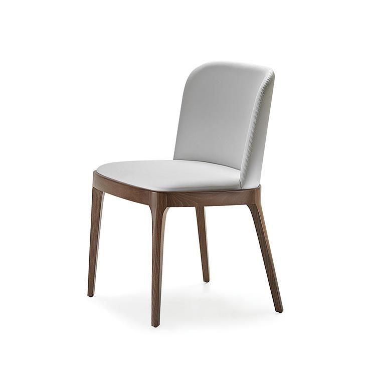 CFC-08A Arm Chair/Microfiber Leather//High Density Sponge//Ash Wood Base/Italian Sample Furniture in Home and Hotel