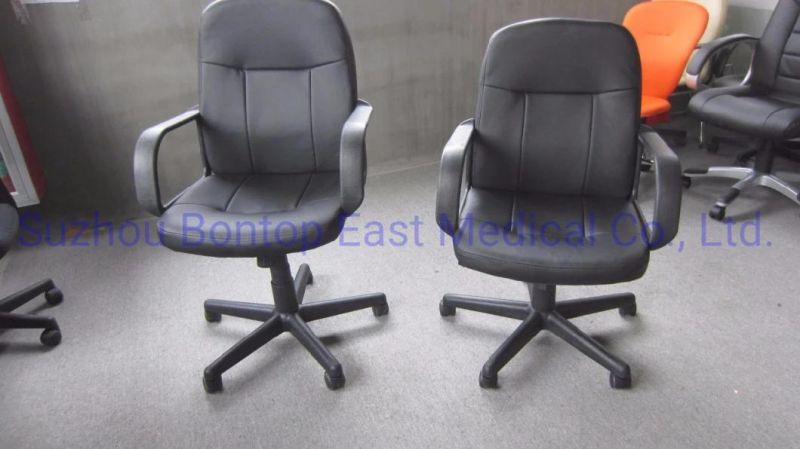 Cheapest High Back Modern Chair with PU Leather Cover Swivel Chair