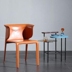 New Design Wholesale Modern Home Furniture Living Room European Metal Legs Dining Chair