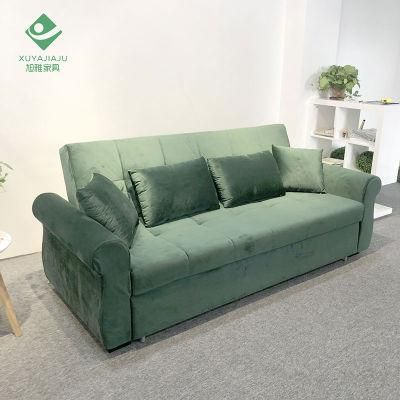 New Model Sofas Latest Folding Sofa Come Bed with Price Fabrics Storage Wooden Home Furniture