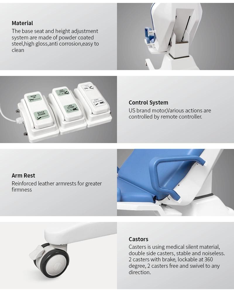 A99-6 Hospital Electric Gynecological Exam Couch