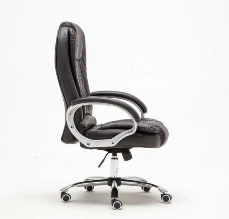Swivel Reclining PU Office Desk Chair