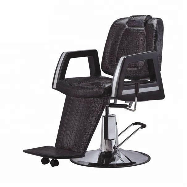 Hl-9292 Salon Barber Chair for Man or Woman with Stainless Steel Armrest and Aluminum Pedal