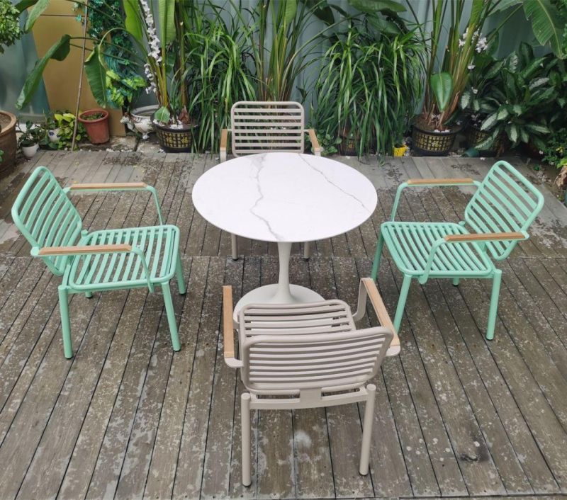 Outdoor Modern Style Garden Patio Outdoor Rattan Furniture Chair Set