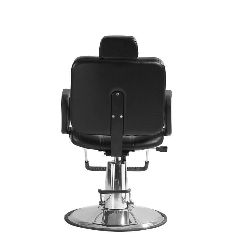 Hl-1176 Salon Barber Chair for Man or Woman with Stainless Steel Armrest and Aluminum Pedal