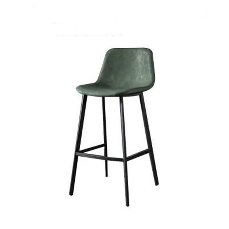 Modern High Quality Commercial Furniture PU Leather Bar Stools/Barstool/High Bar Dining Chair