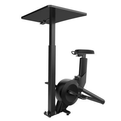 Home Office Standing Desk Adjustable Exercise Bike with Table