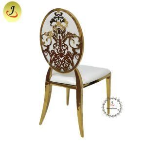 Event Banquet Wedding Party Stainless Steel Dining Chair