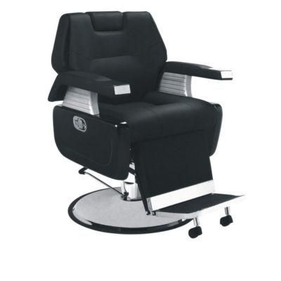 Hl-9204 Salon Barber Chair for Man or Woman with Stainless Steel Armrest and Aluminum Pedal