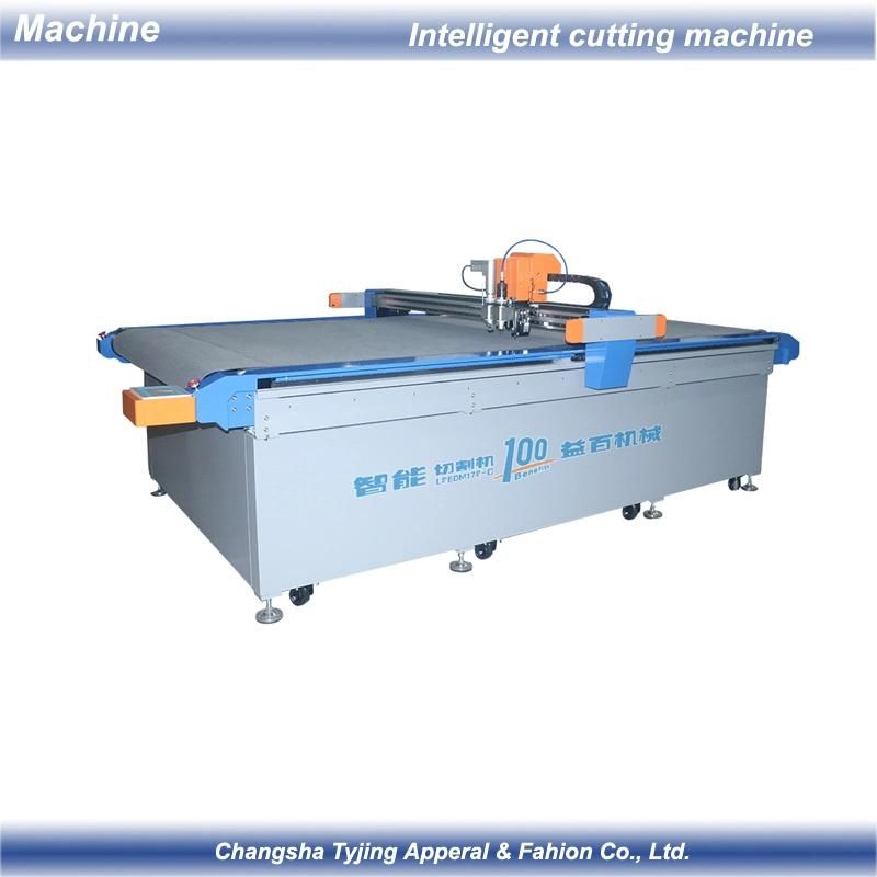 Digital Leather Cutting Plotter Flatbed Machine for Handbag, Shoes