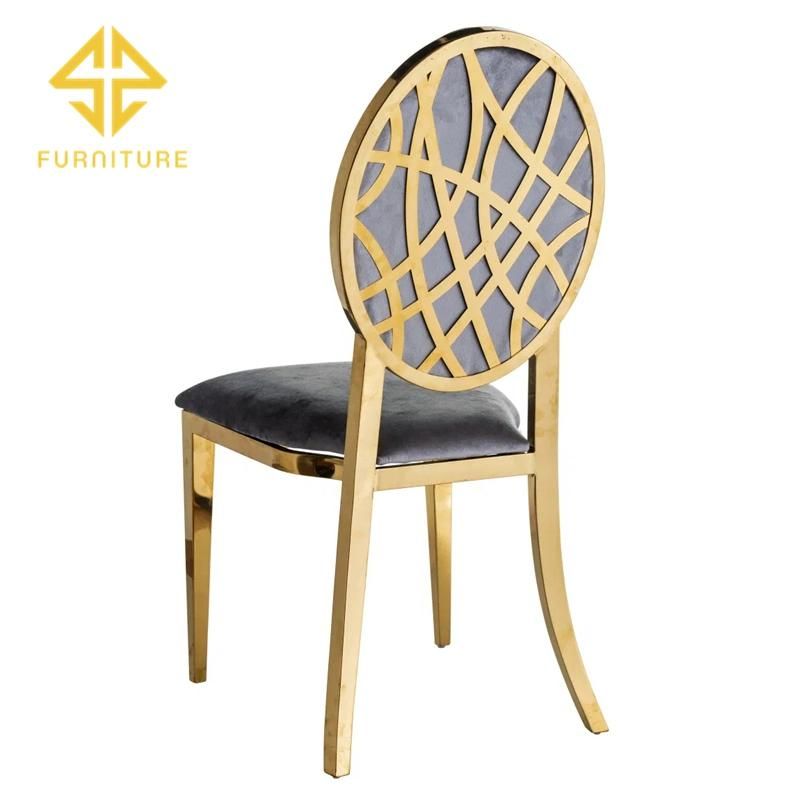 Sawa Modern Luxury Metal Frame Velvet Chair for Restaurant Dining