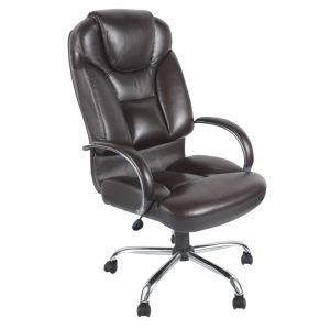 American High Back Home Office Furniture with Bonded Leather Upholstered and Armrests
