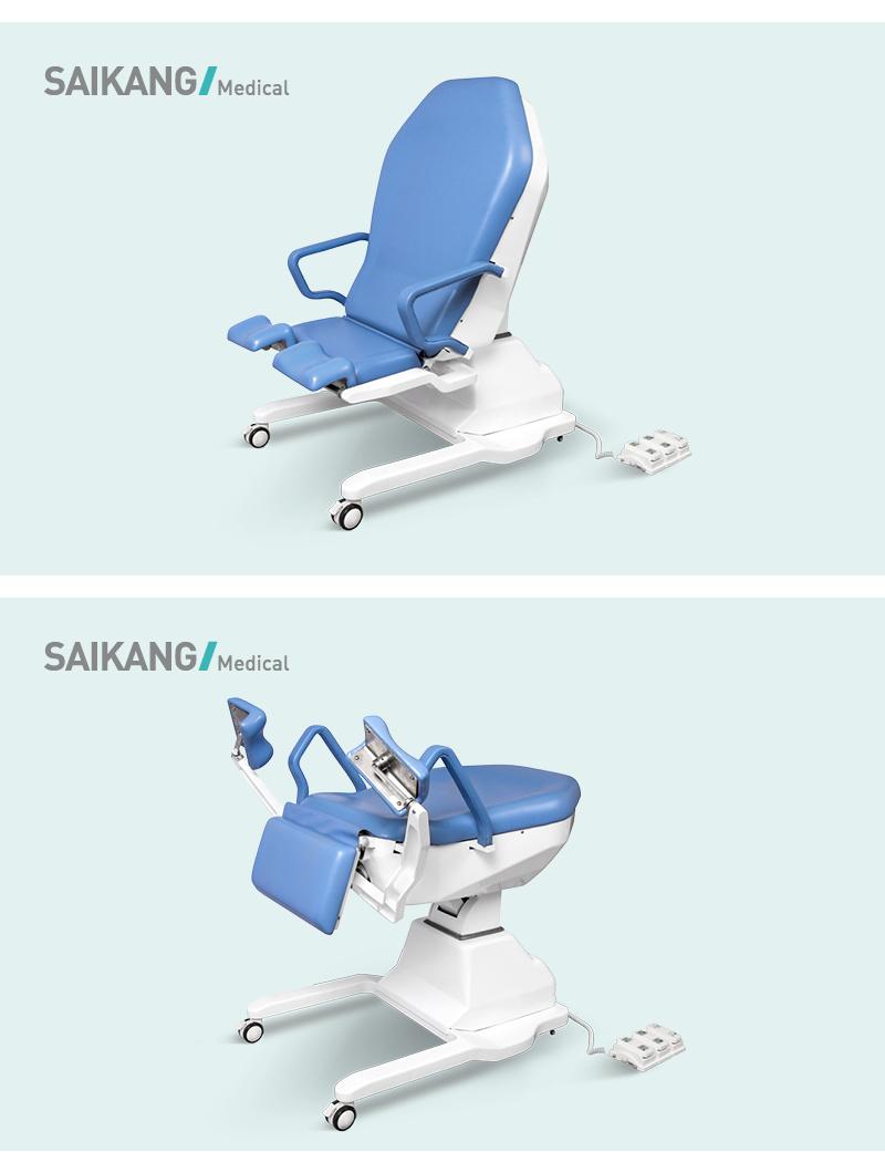 A99-6 Electric Hospital Gynecological Ordinary Operation Exam Couch