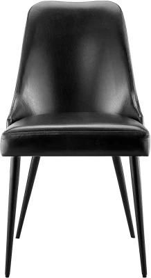 Free Sample Wholesale Design Room Furniture Nordic Velvet Modern Luxury Dining Chairs with Metal Legs Black Gold