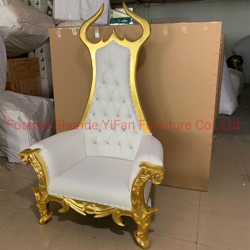 Chinese Furniture Factory Wholesale Hotel Lobby Furniture High Back Chair in Optional Furnitures Color