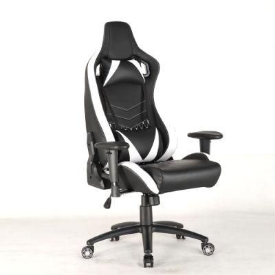 Extremely Comfortable Thick Seat Adjustable Gaming Chair with Headrest and Lumbar Support