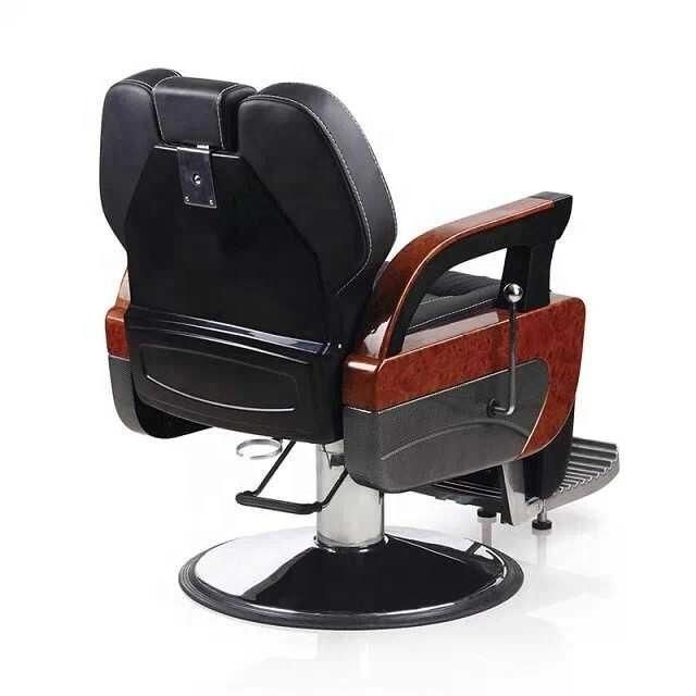 Hl-9238 Salon Barber Chair for Man or Woman with Stainless Steel Armrest and Aluminum Pedal