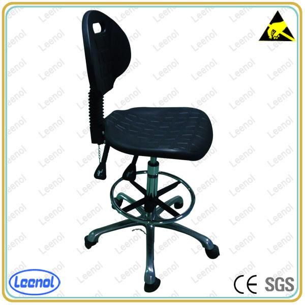 Ln-3861A Antistatic PU Leather Cleanroom Chair / ESD Stool Exporter & Factory