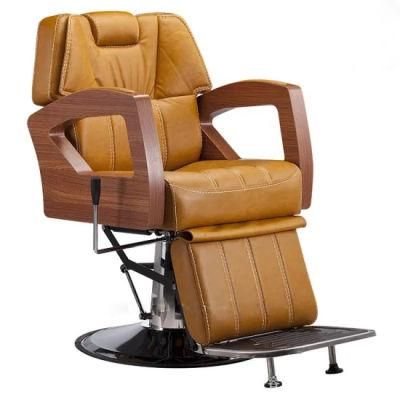 Hl-9247 2021 Salon Barber Chair Hl-9247 for Man or Woman with Stainless Steel Armrest and Aluminum Pedal