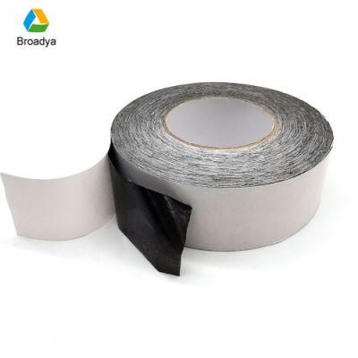 Factory Wholesales Heat Resistant Tissue Carrier 2 Side Black Adhesive Tape