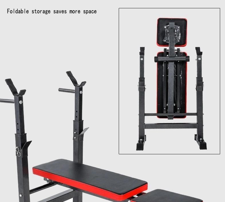 Fitness Workout Lifting Bench Gym Incline Machine Flat Adjustable Rack Multi Bench Press