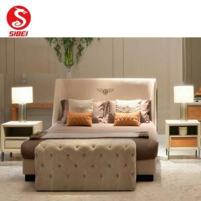 Customized Italian Style Furniture Modern Home Bedroom Bed Wall Bed