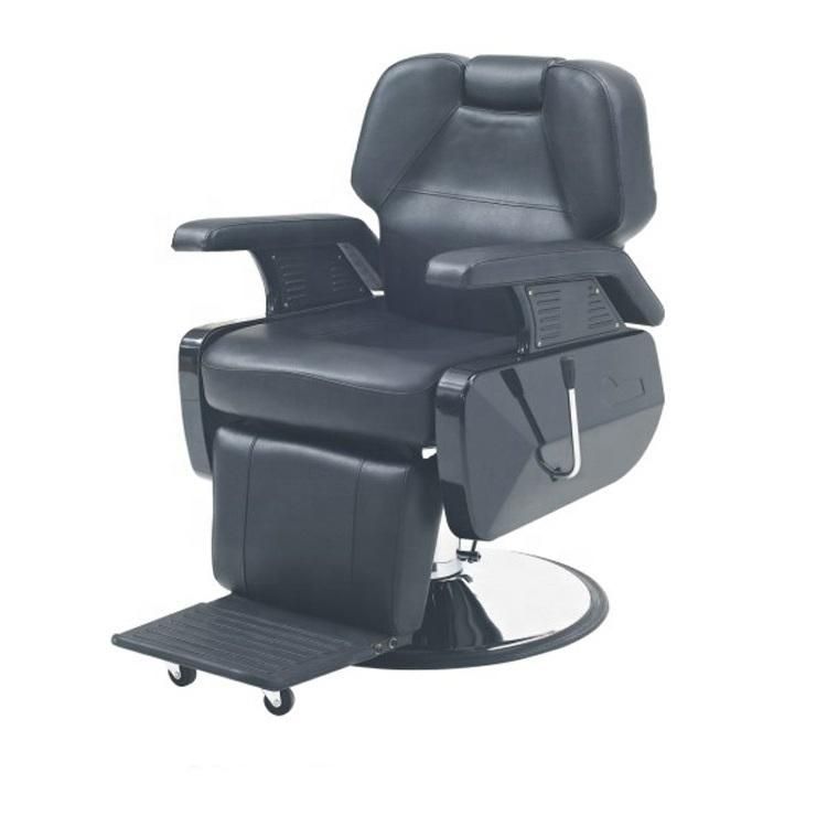 Hl-9209b Salon Barber Chair for Man or Woman with Stainless Steel Armrest and Aluminum Pedal