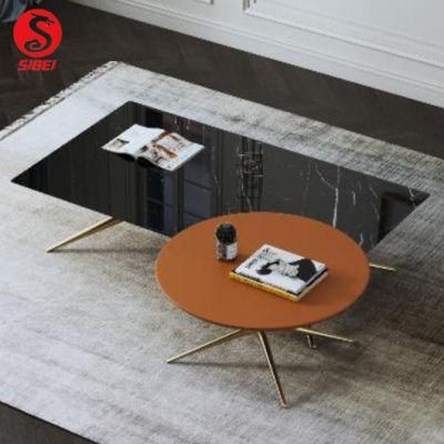 High Quality Coffee Table Modern Round Center Table Modern Living Room Coffee Wood Tables