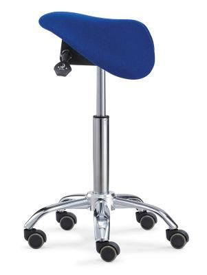 Adjustable Salon Cutting Saddle Stool