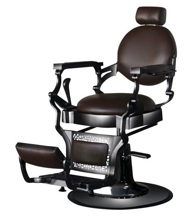 Hl-9227 2021 Salon Barber Chair Hl-9227 for Man or Woman with Stainless Steel Armrest and Aluminum Pedal