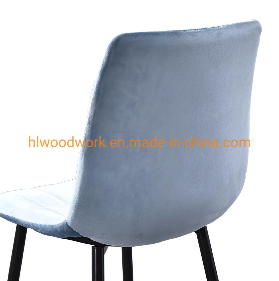 Multiple Color Luxury European Modern Design Leather Grey Dining Chairs for Hotel Restaurant Furniture Dining Room Chairs