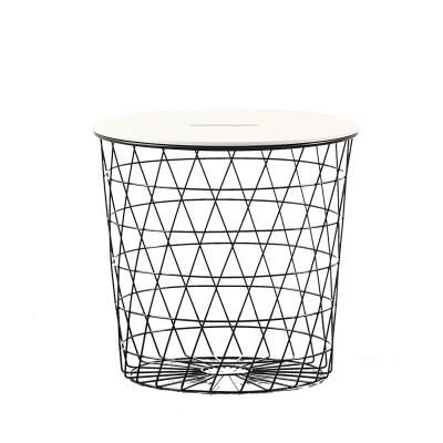 Wholesale Stolik Kawowy Modern Cheap Living Room Furniture Round Coffee Wire Table