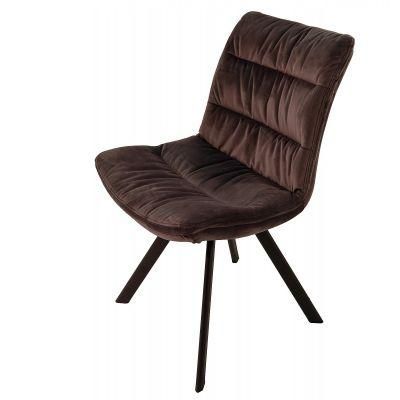 Wood Saddle Chair, Luxury Wholesale Wood Saddle Leather Bedroom Dining Chair for Home Hotel Cafe
