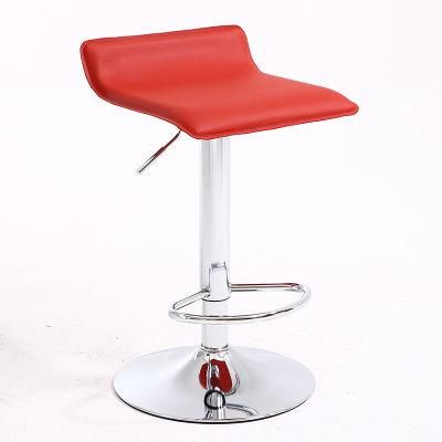 Silla Alta Enchapado Silla Alta Cocina Stainless Steel Counter Height Saucer Chair Leather Height Adjustable Bar Chair