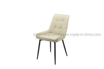 Antique Furniture Chair Restaurant Chairs Designs Sedie Sala Da Pranzo Vintage PU Leather Upholstered Modern Dining Chairs