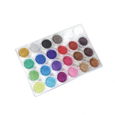 Wholesale New Fashion Colored Glitter Powder for EVA Sheet