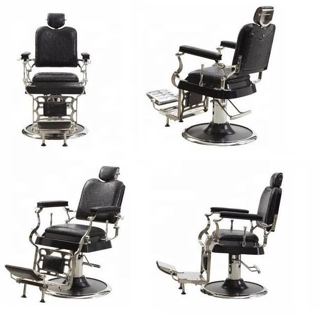 Hl-9223 Salon Barber Chair for Man or Woman with Stainless Steel Armrest and Aluminum Pedal